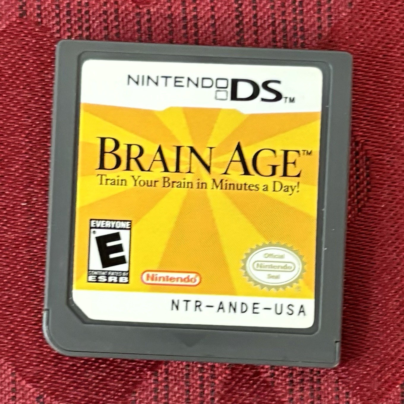 Tested Nintendo DS Lite w/ Case, Five Games, Aftermarket Charger, and Stylus