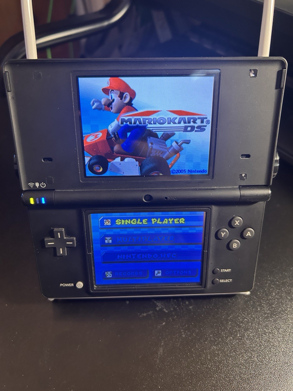 Nintendo DSi Handheld Console – Matte Black With Charger And Stylus
