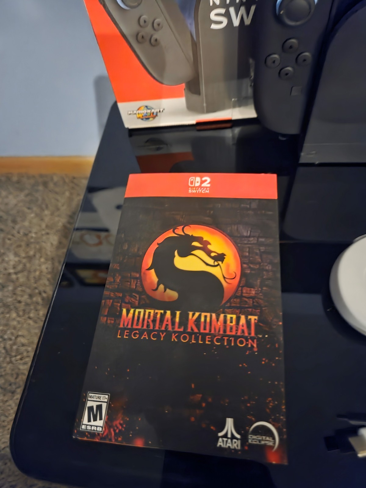 Nintendo Switch 2 Console, Mortal Kombat Legacy Kollection, Wireless Controller