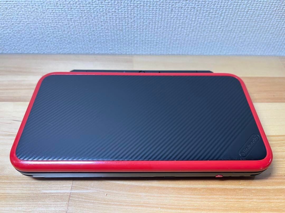 New Nintendo 2DS XL LL Mario Kart 7 Red Black Console Stylus Japanese ver