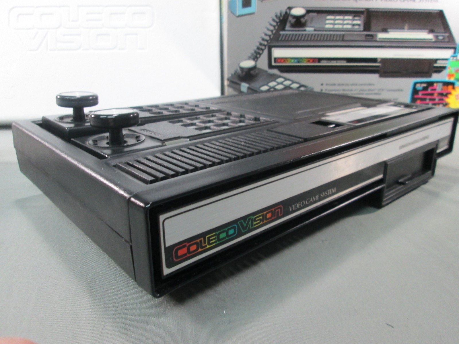Coleco Vision CONSOLE Complete w/ Box & Inserts TESTED Vintage 1982 #2