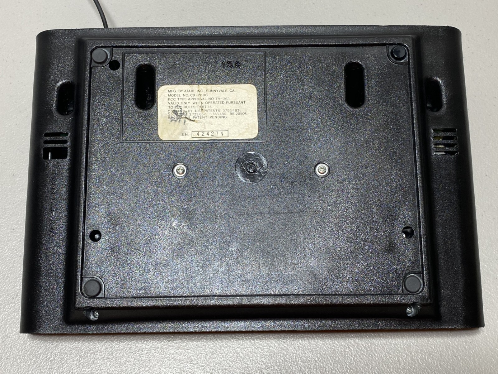Atari CX2600 ‘Heavy Sixer’ 1977 Console Sunnyvale *RARE!!*