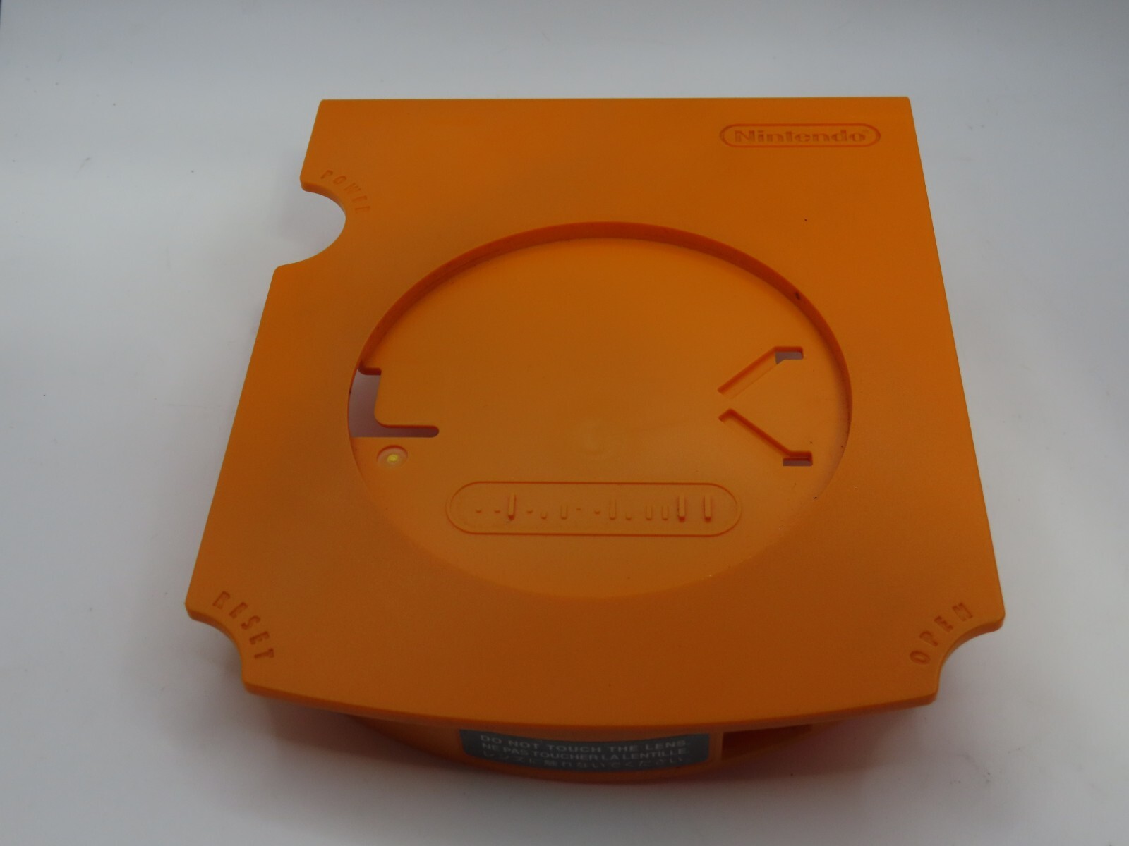 orange spice Nintendo GameCube lid