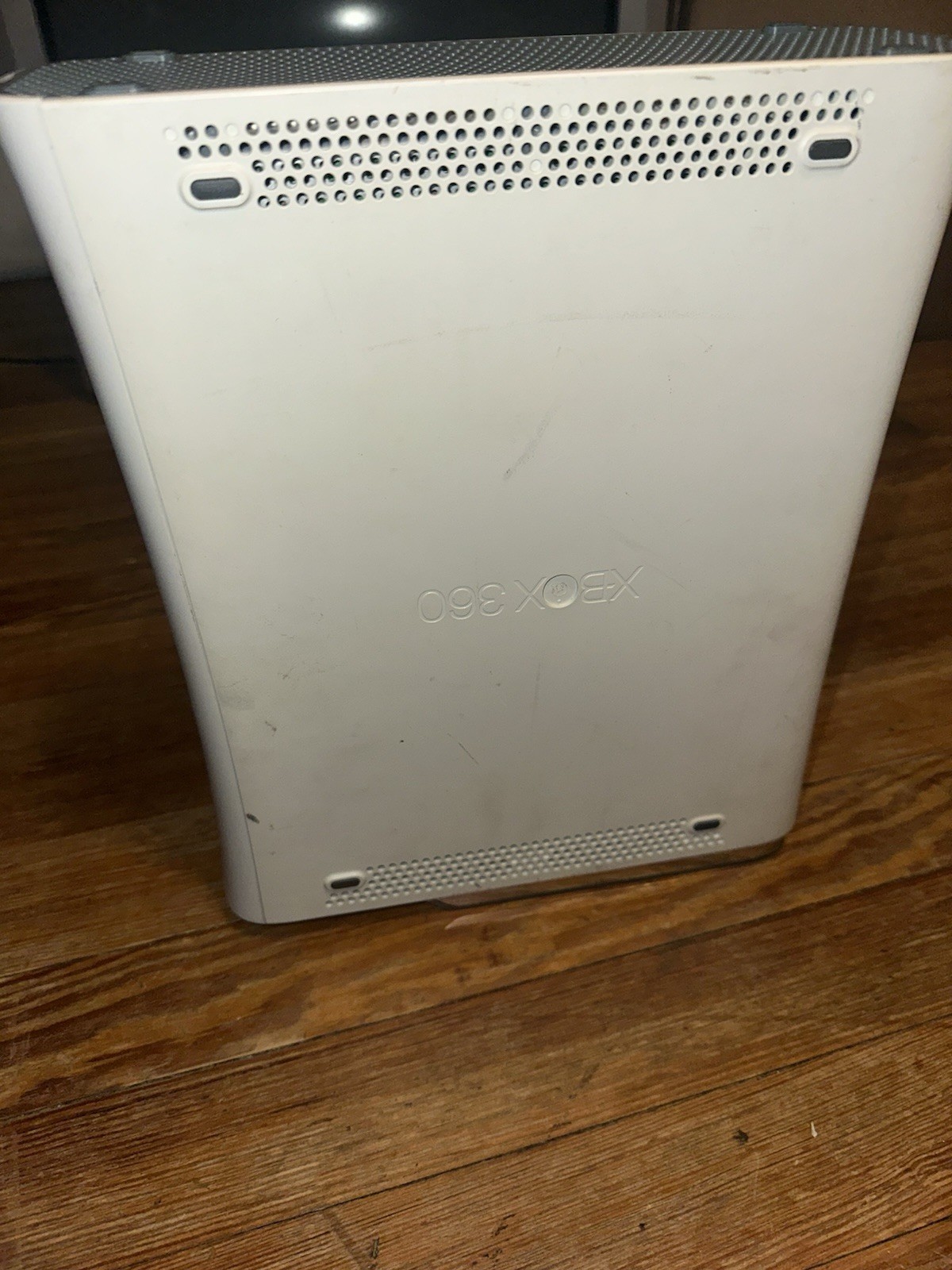 Microsoft Xbox 360 Console – Matte White Tested For Parts Or Repair Powers On