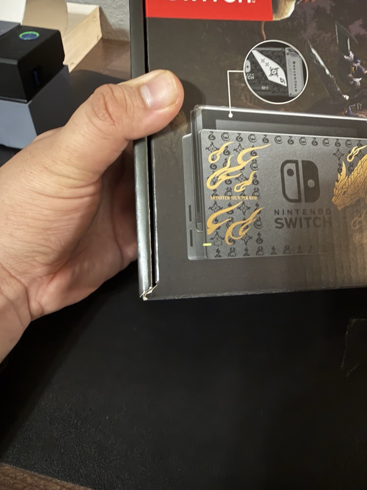 Nintendo Switch Monster Hunter Rise Deluxe Edition Console BRAND NEW!