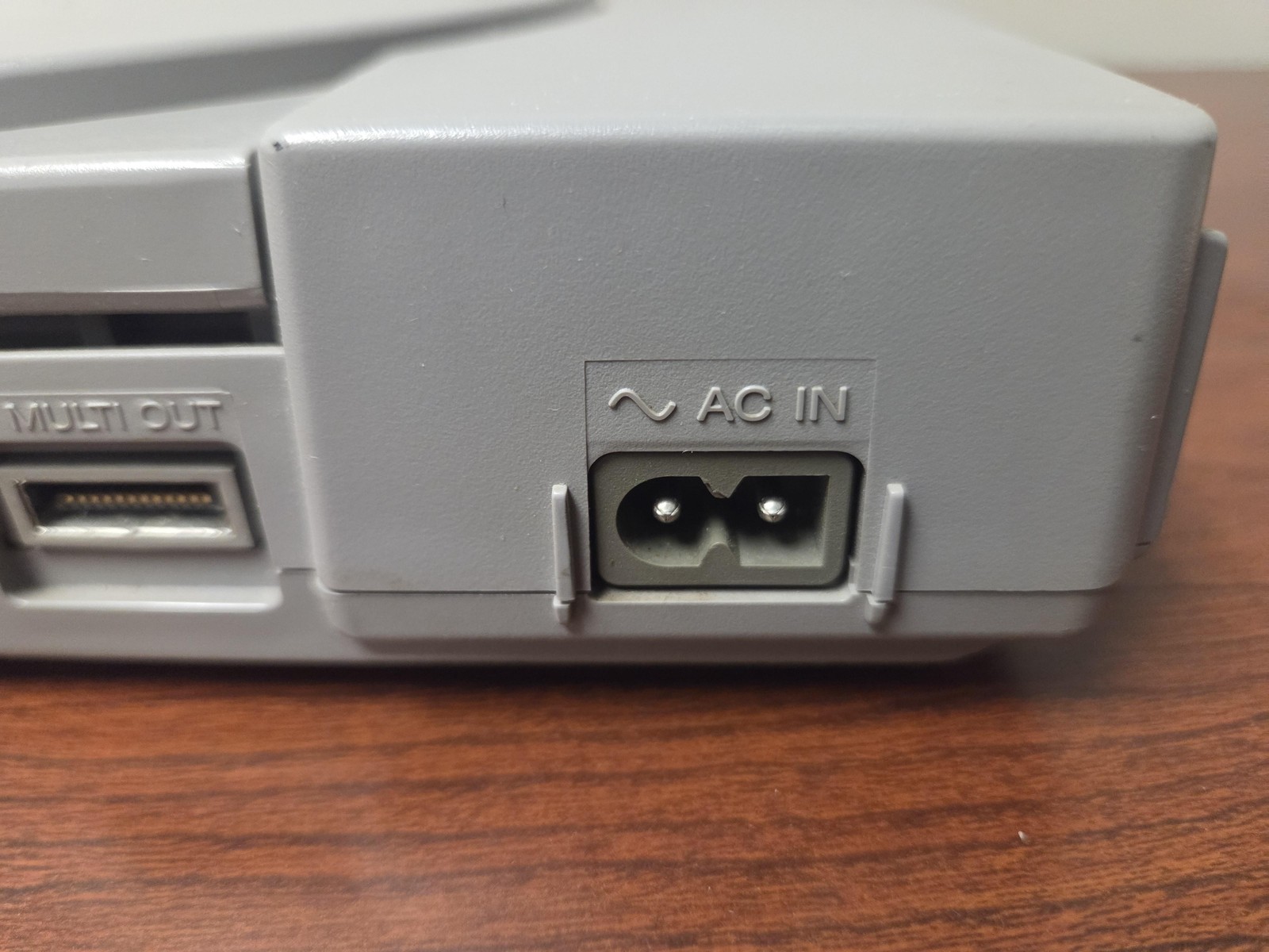 Sony PlayStation 1 PS1 Classic Game Console Gray AV Multi Out Composite RCA