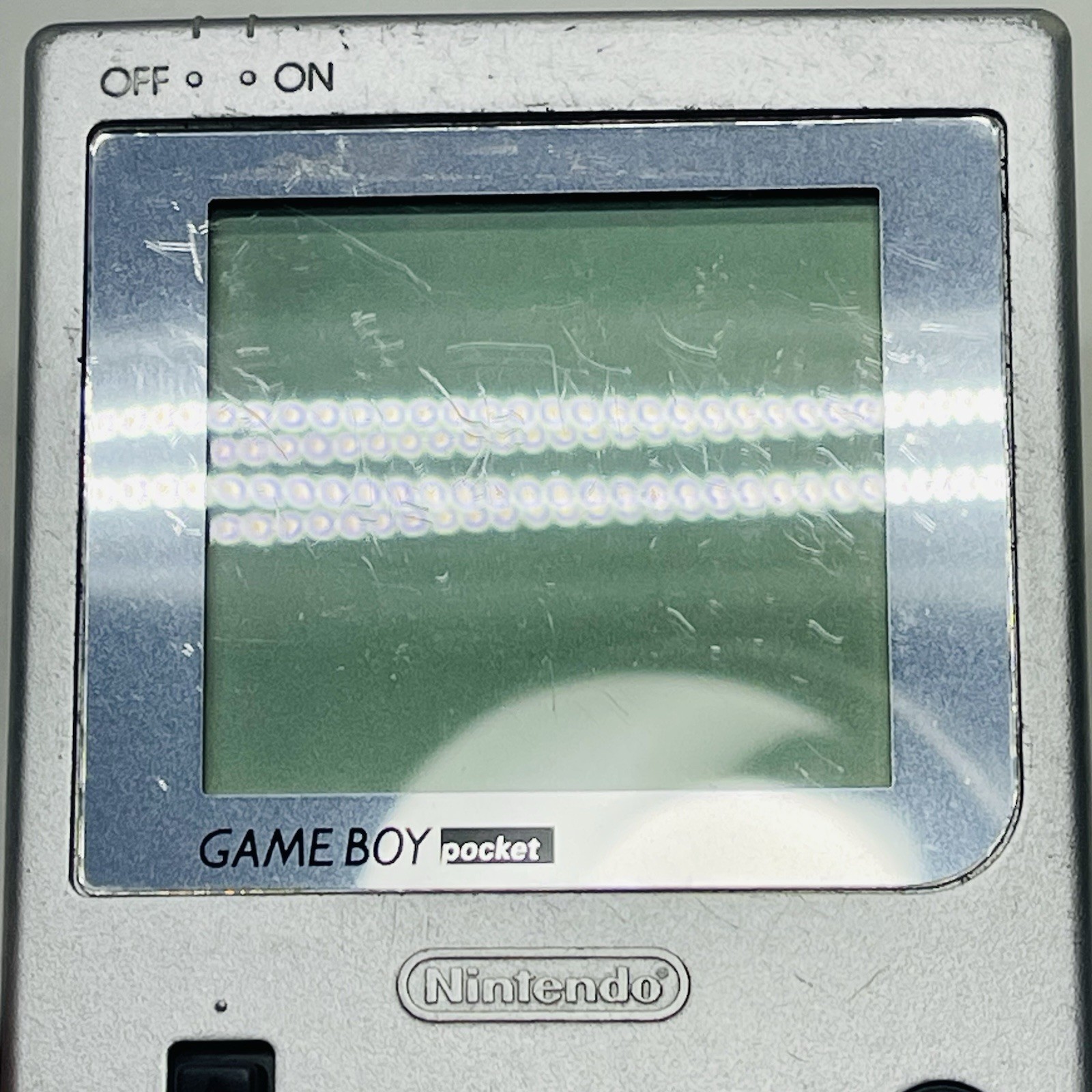 Nintendo Game Boy Pocket MGB-001 (Silver) Handheld Console Only – TESTED WORKING