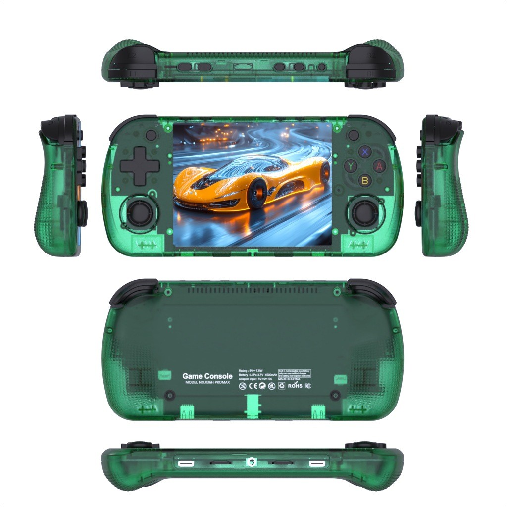 Wireless Two Player Game Console R36H Pro Max Support Two Player Battle 4.2 Inch