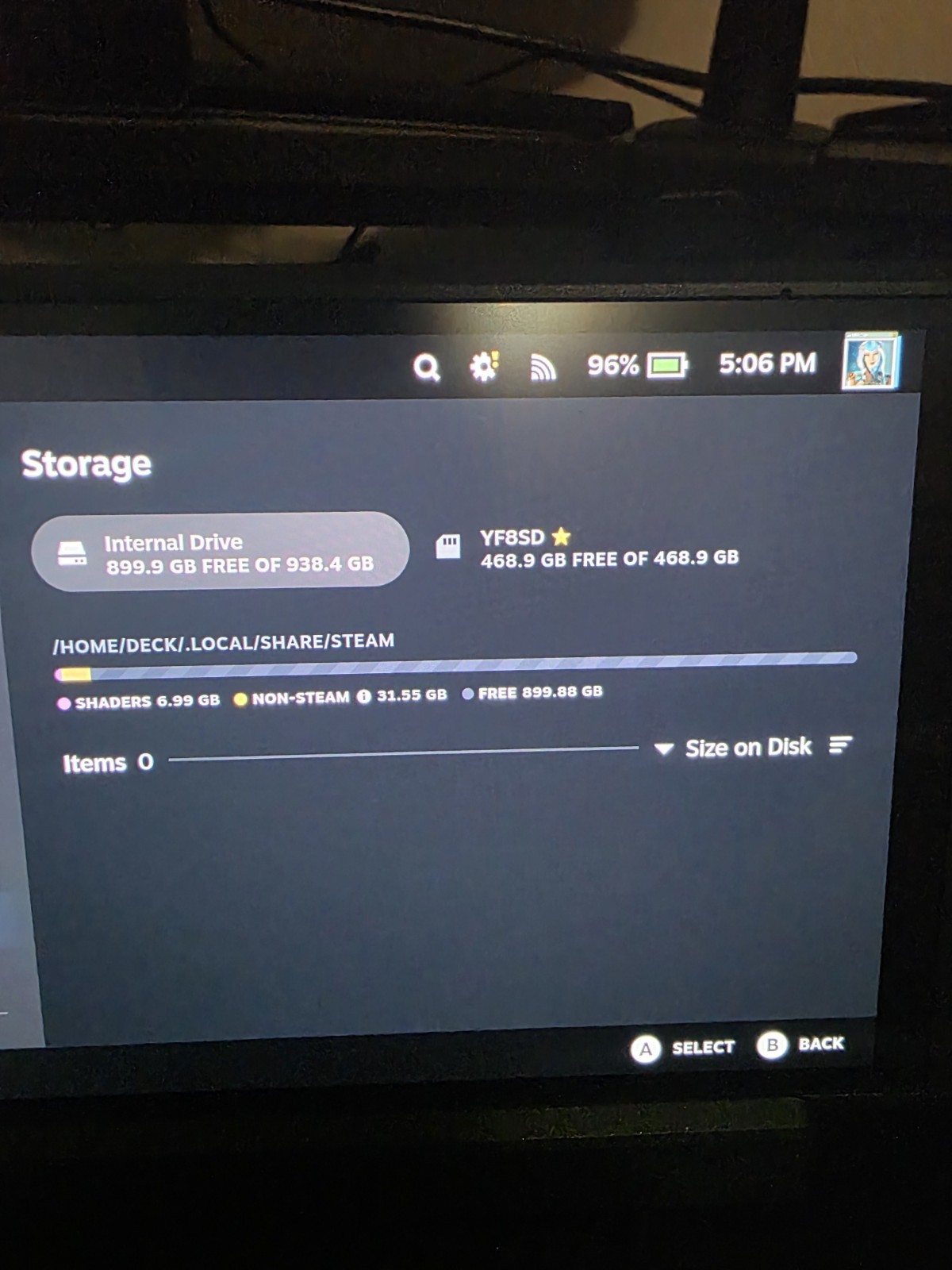 Steam Deck OLED 1TB + Official Valve Dock + 470GB microSD + Box & Charger