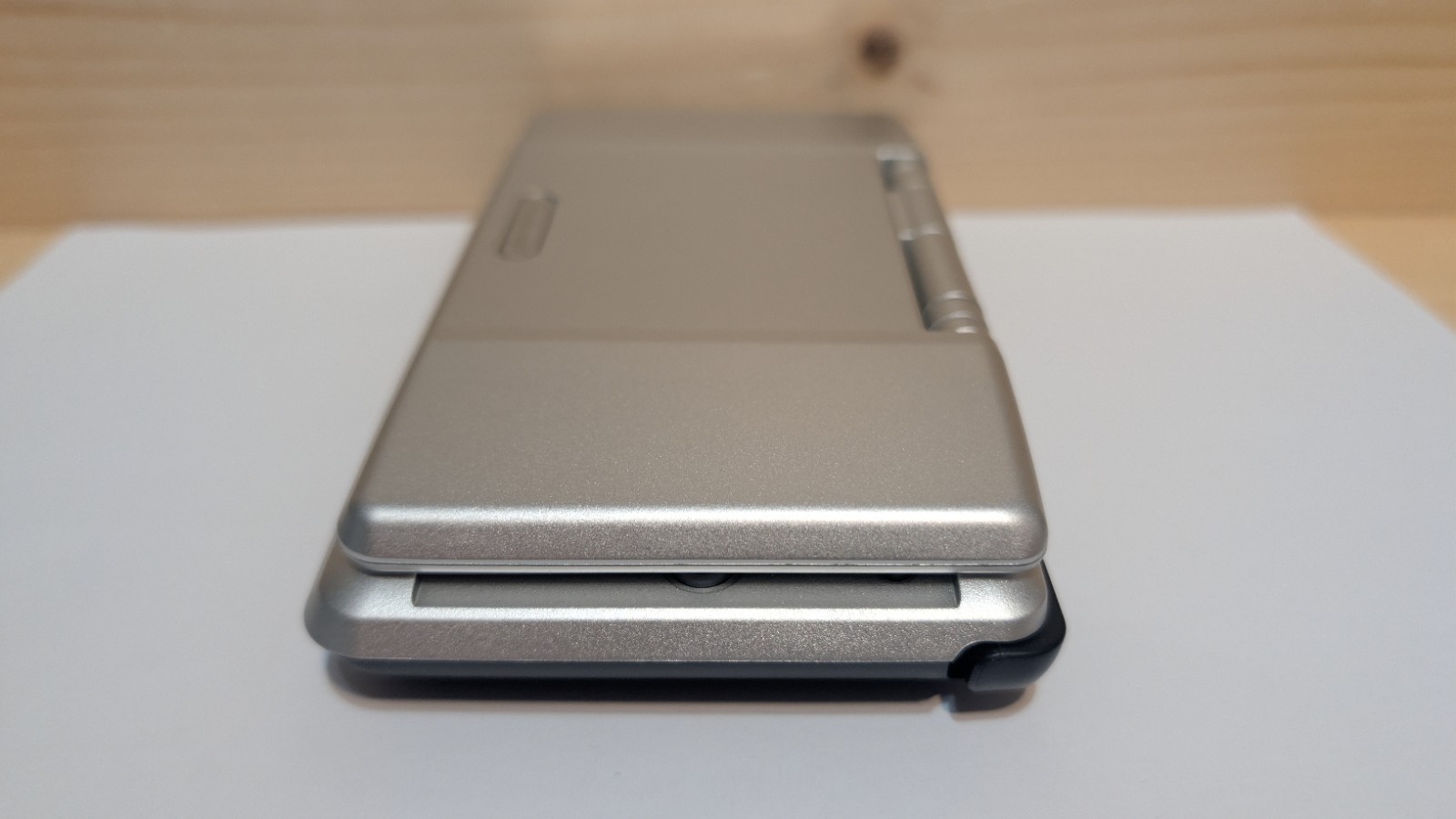 Nintendo DS NTR/Fat/Original Silver Reshelled W/USB Cable New Battery & USB-C