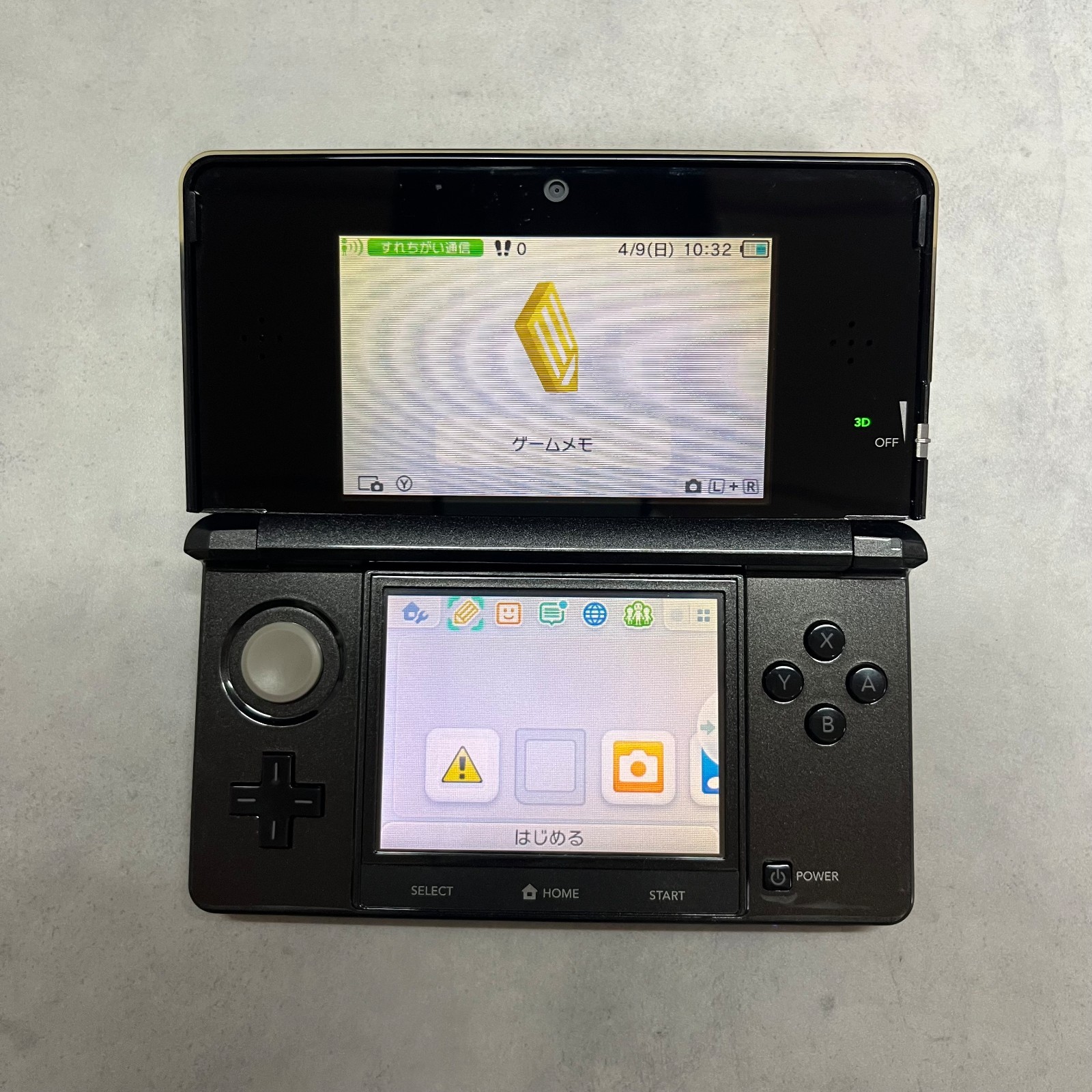 Nintendo 3DS Kingdom Hearts 3D Dream Drop Distance Black Console Tested Good!!