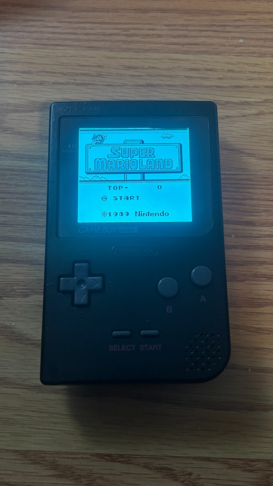 Nintendo Game Boy Pocket GBP Japanese Black IPS Screen Boxed CIB