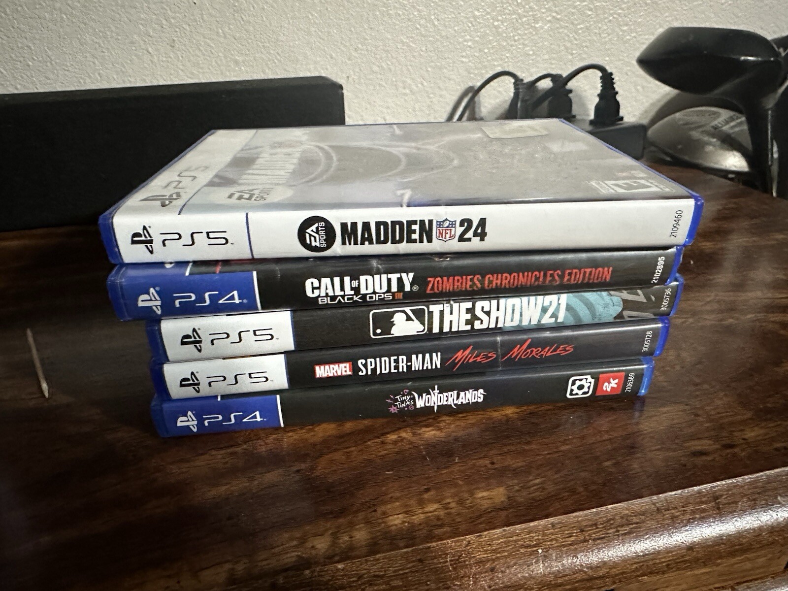 Ps5, games, and a controller