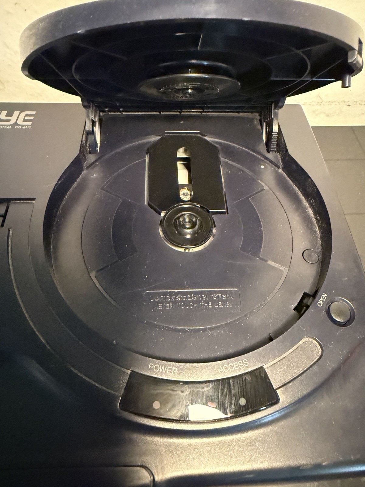 1994 JVC X’EYE RG-M10BU Sega Genesis + Sega CD Combo Console READ