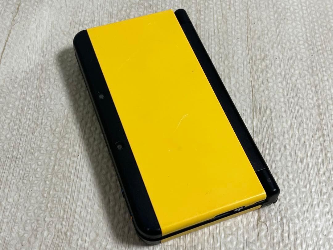 New Nintendo 3DS Black Console Style Japanese Ver Yellow Kisekae face Plate Set