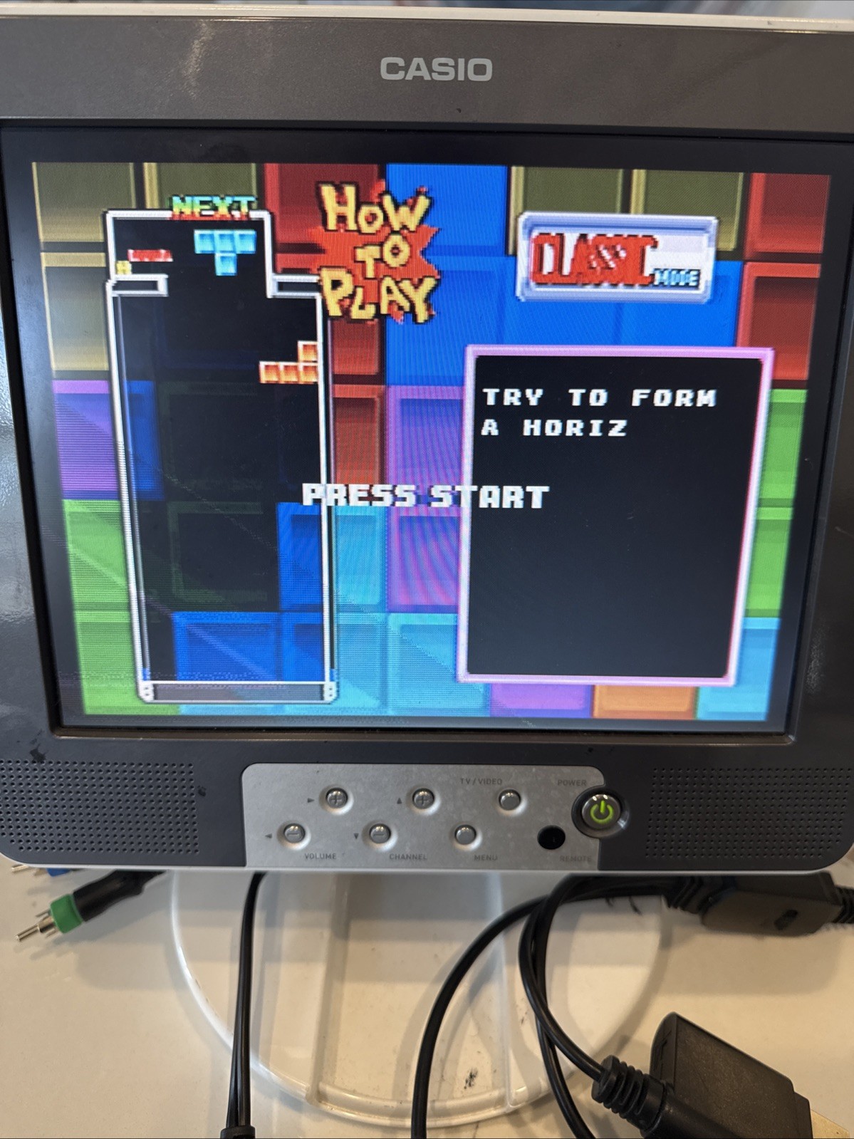 PlayStation 1 SCPH-7501 Console & Controllers. Works. Has Some Cosmetic Defects.
