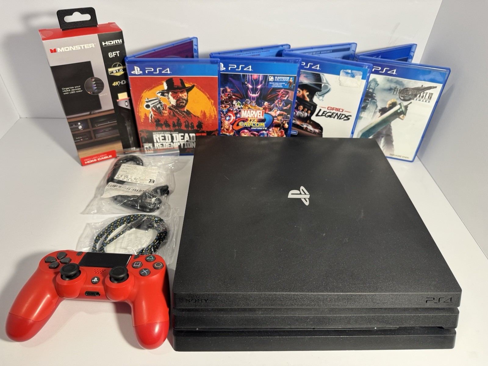Sony PlayStation 4 Pro 1TB Console – BUNDLE PS4 PRO + FRESH THERMAL PASTE