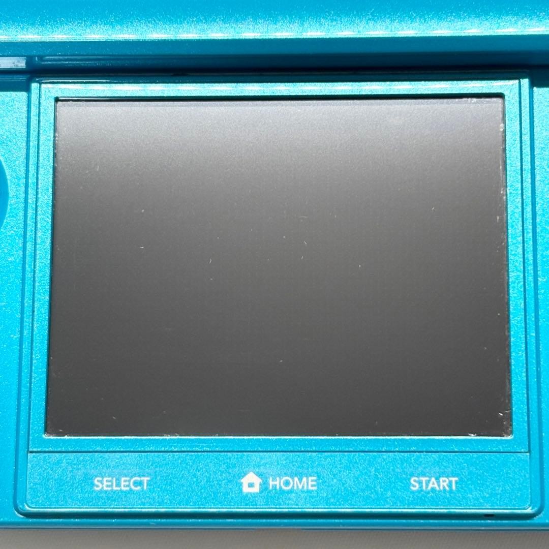 LCD in excellent condition Nintendo 3DS Light Blue genuine charger confirmed to