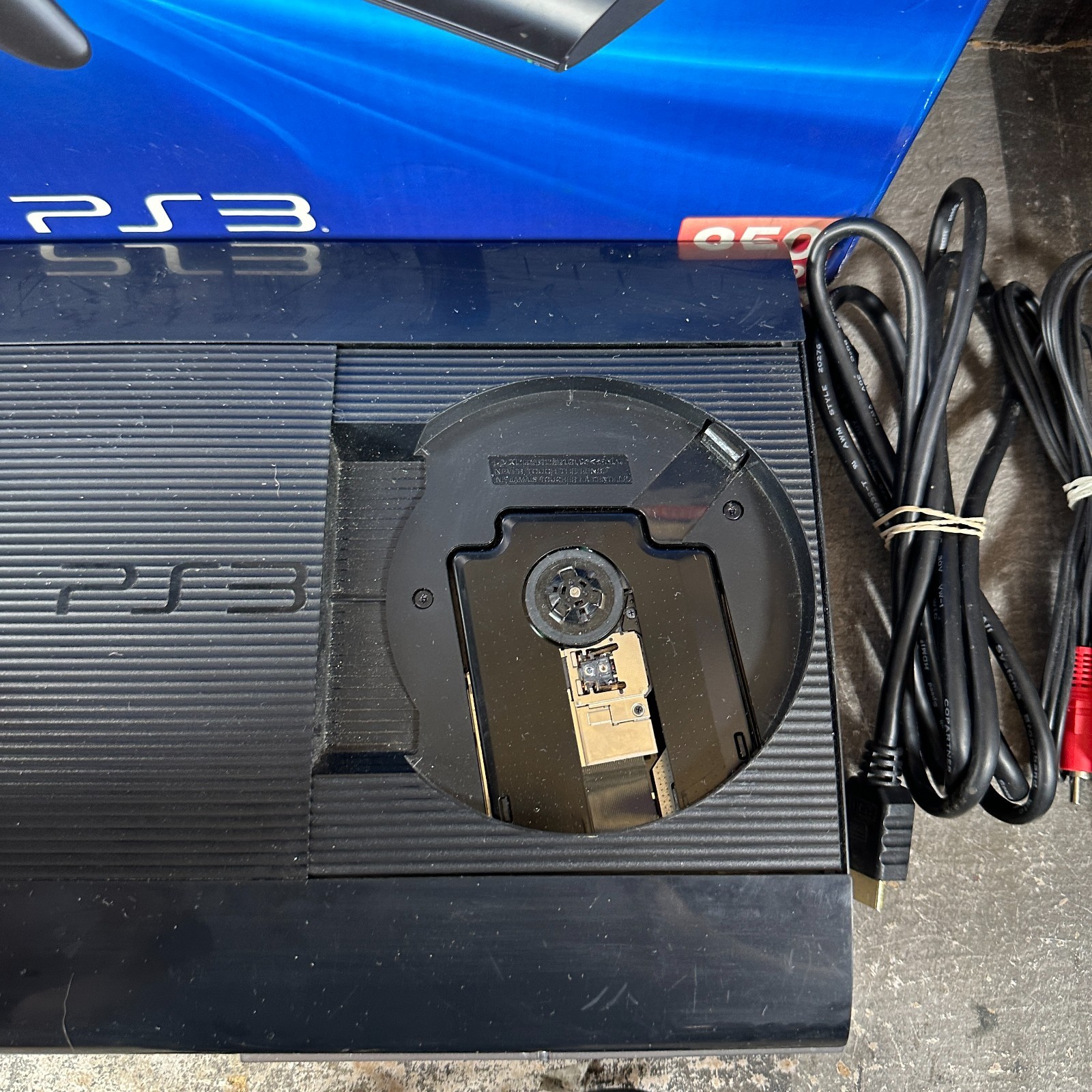 Sony PlayStation 3 Super Slim CECH-4001B Gaming Console – Black