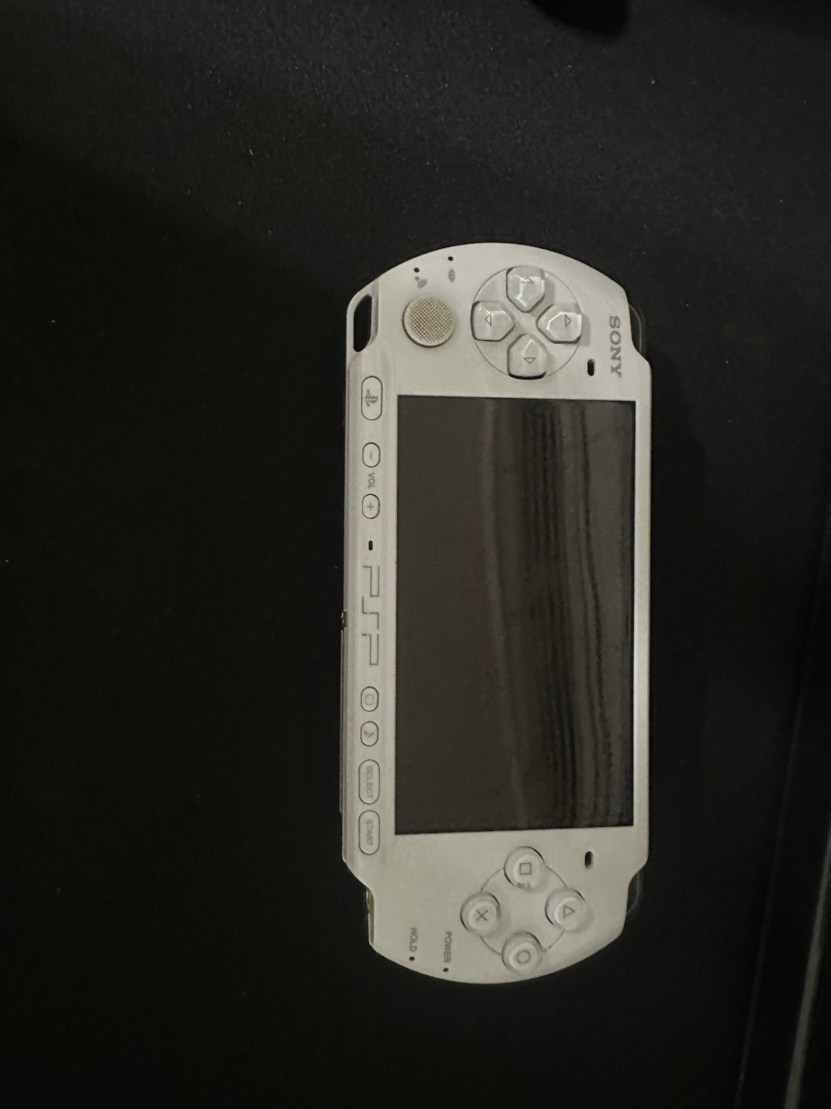 Sony PSP-3000 White Wi-Fi Handheld Console w/ Charger + God of War & LEGO Batman