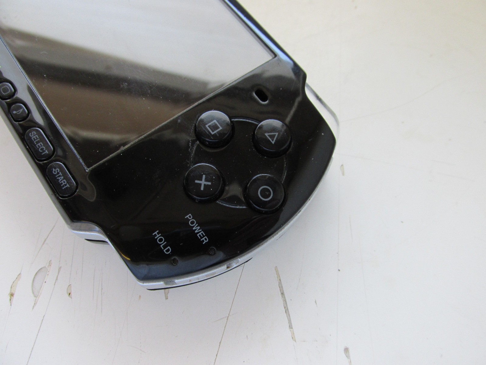 Sony PSP-3001 Handheld Console W/ Charger & 1 Disc Tested Working.