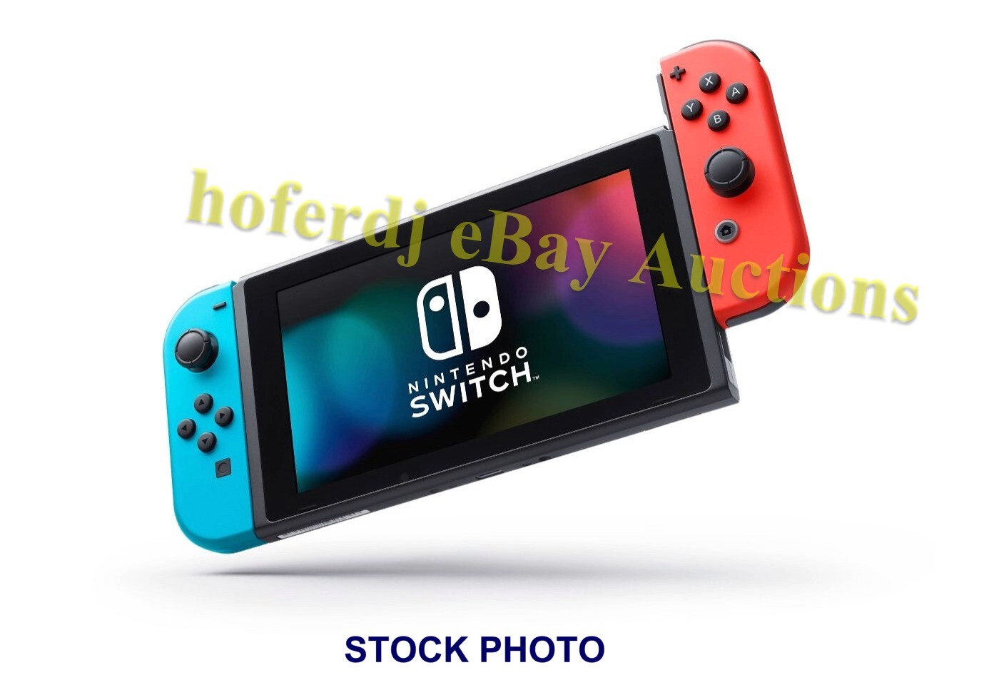 Nintendo Switch Console Joy-Con Neon Blue/Red + Mario Kart 8 Deluxe & Carry Case