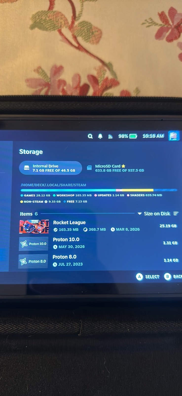 Valve Steam Deck 1 TB- charger not included