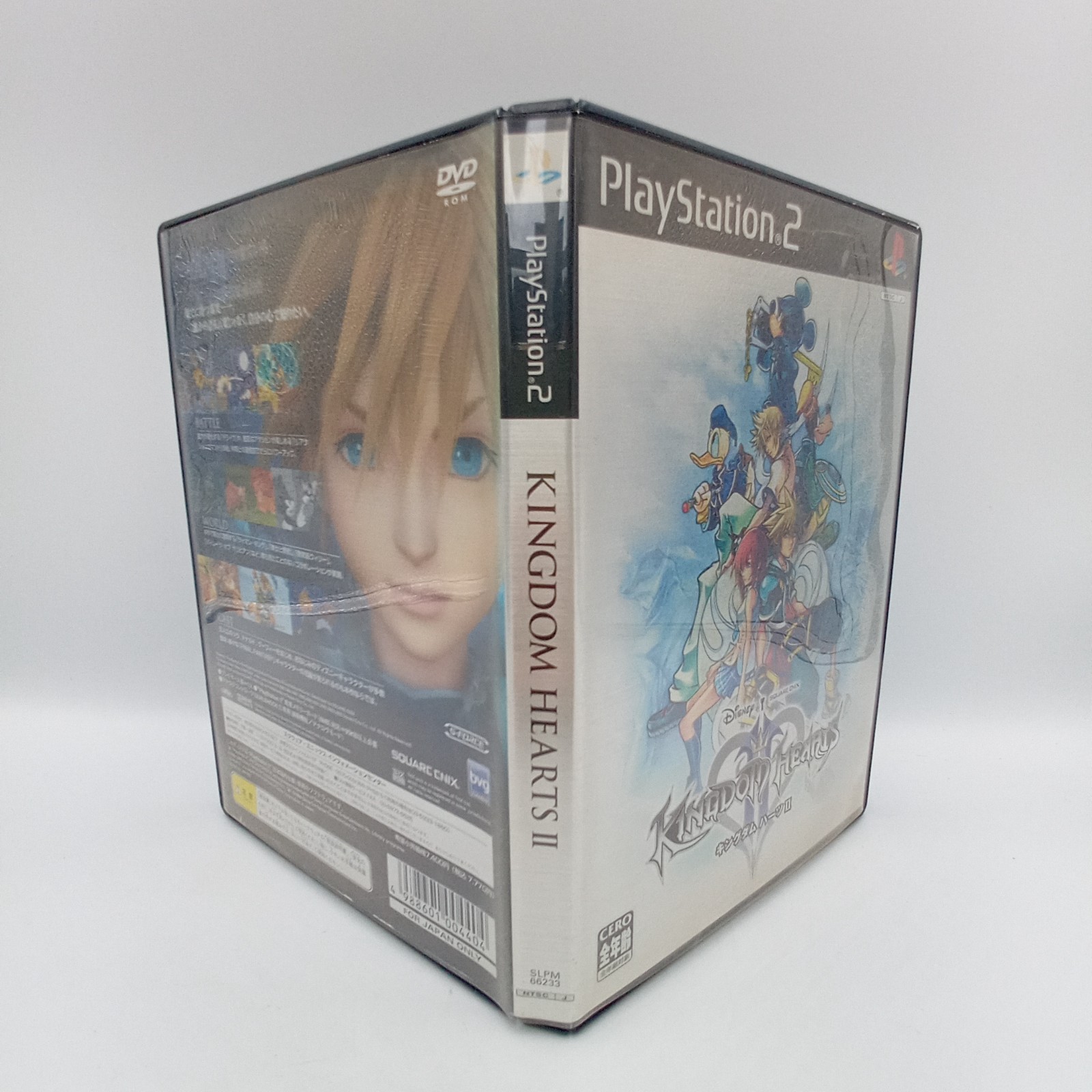 PS2 PlayStation 2 Console Satin Silver SCPH-39000 With Game Japanese Tested