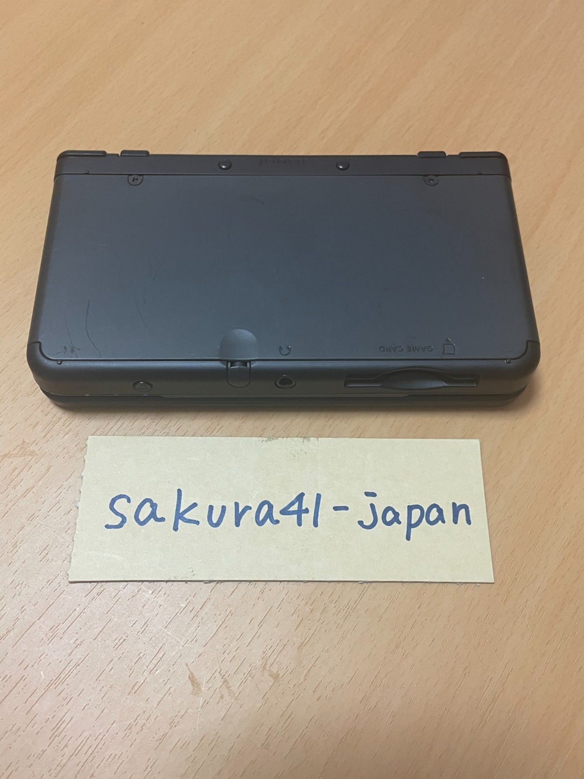 Nintendo New 3DS Black Console Working Tested Japanese ver