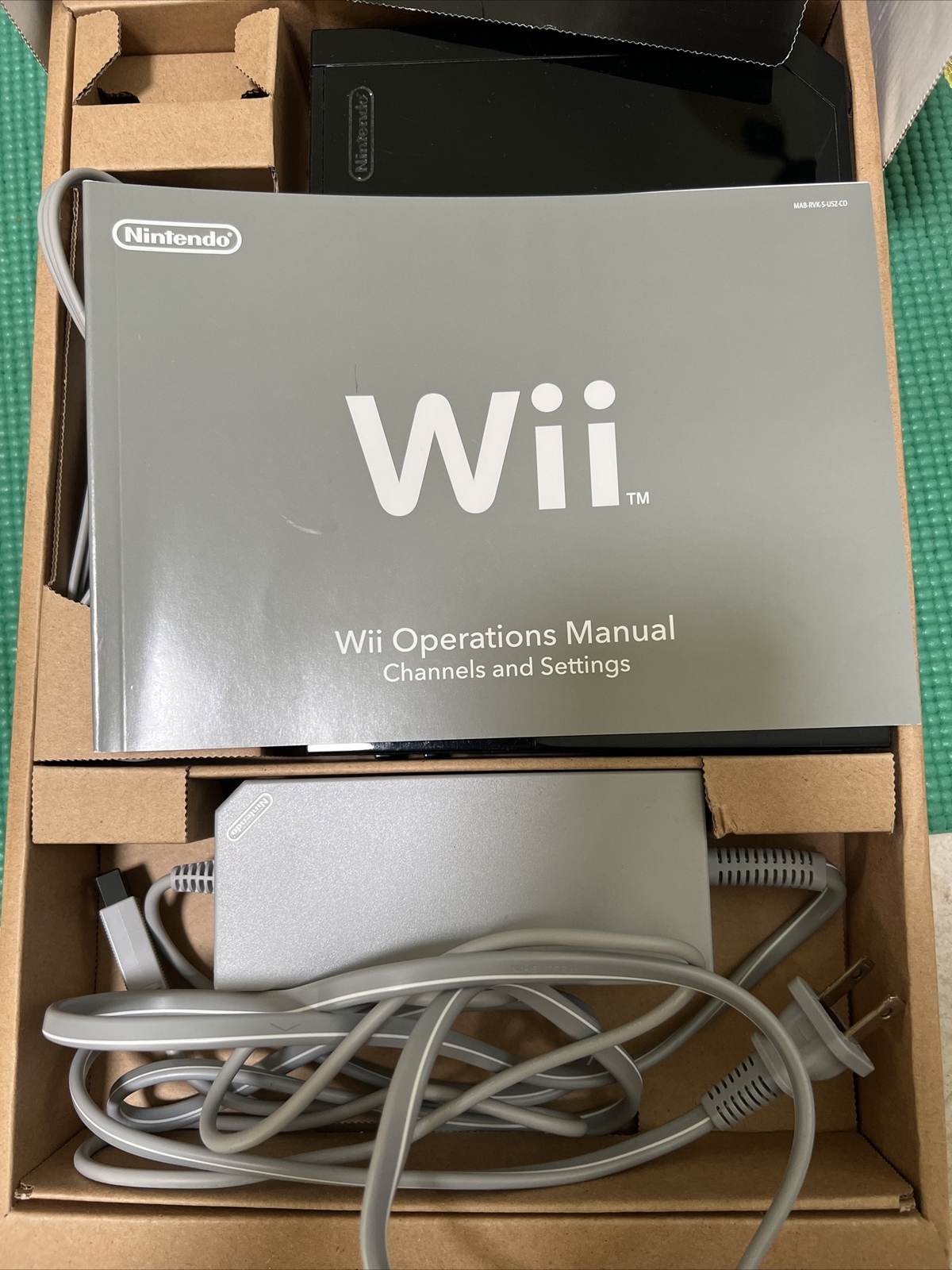 Nintendo Wii Family Console Black with Wii Sports and Wii Sport Resort