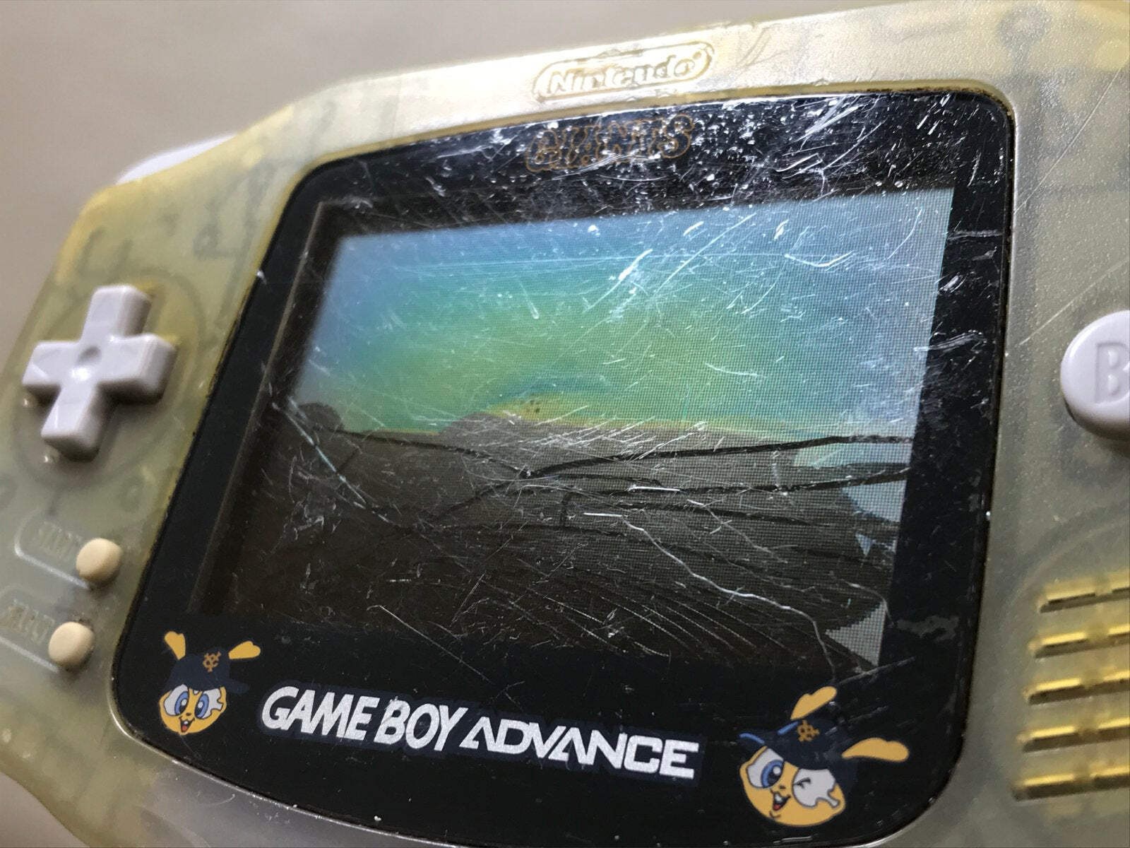 GameBoy Advance Giants Limited Console Nintendo Japan – With Defects LG8745