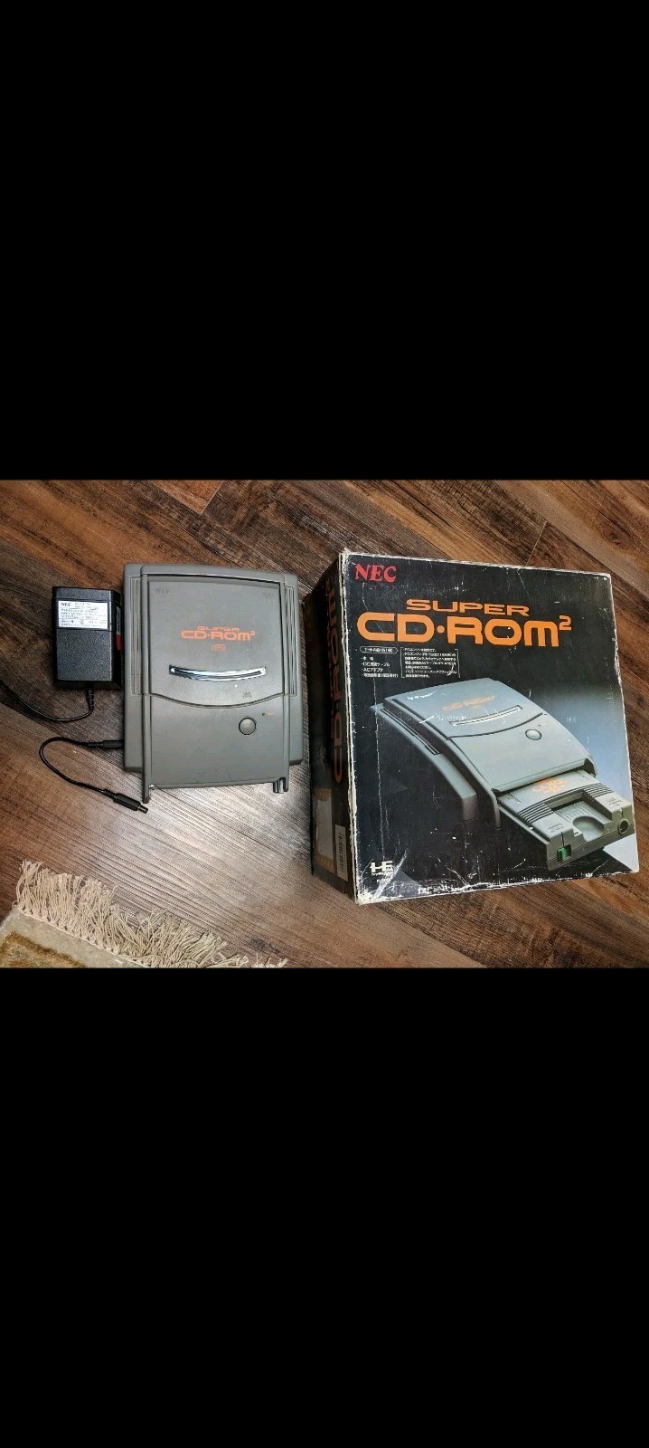 NEC PC Engine Super CD-ROM2 System Console Boxed voltare’s Rgb board