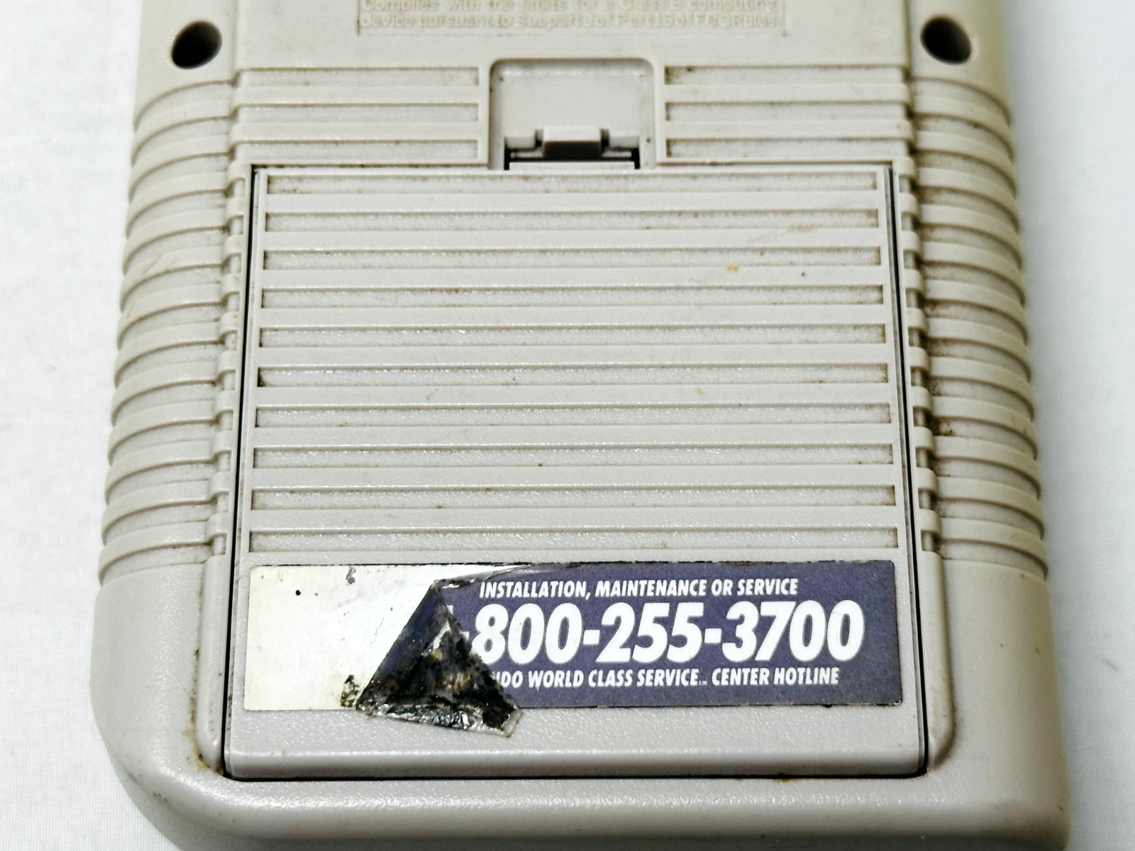 Nintendo Game Boy Pocket MGB-001 Off White/Gray – OEM – For Parts or Repair