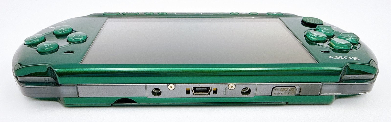 Sony PSP-3000 PSP 3000 Console Green Color Region free w/pouch, 8GB – Excellent