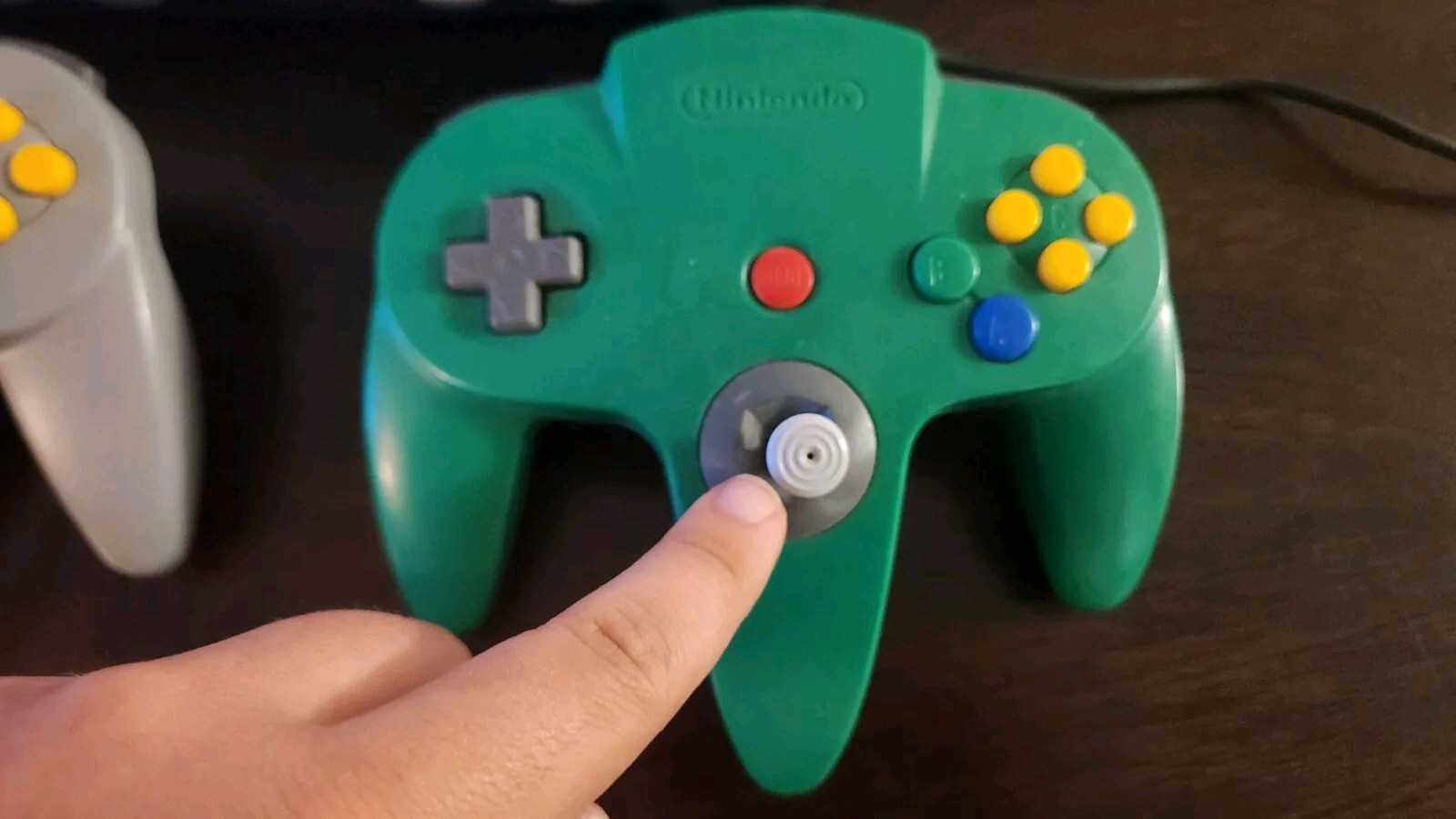 Nintendo 64 Console, Controllers And Rumble Pack Only – Charcoal Gray