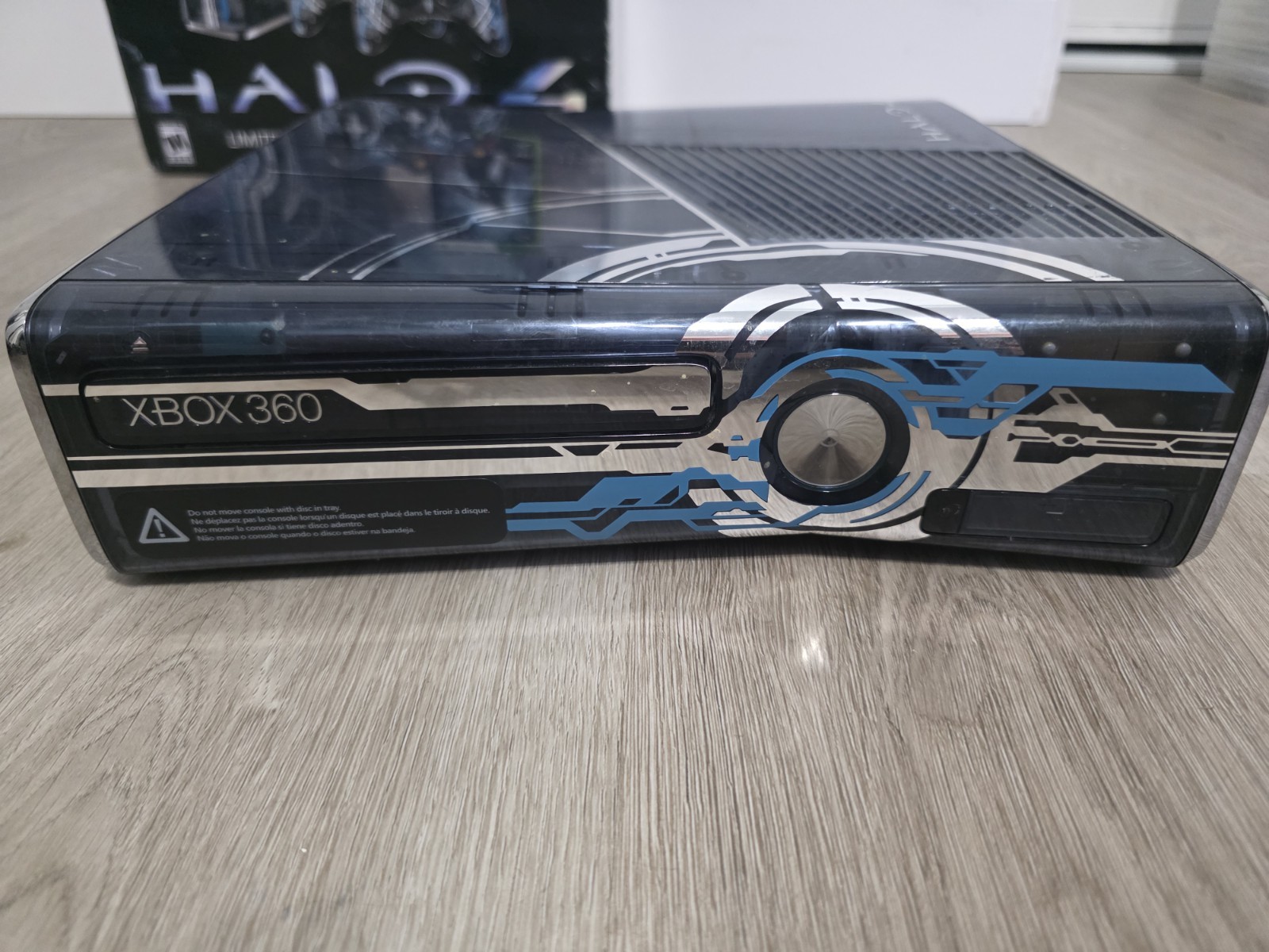Xbox 360 Halo 4 Limited Edition Console Bundle 320GB Tested Working CIB + 2…