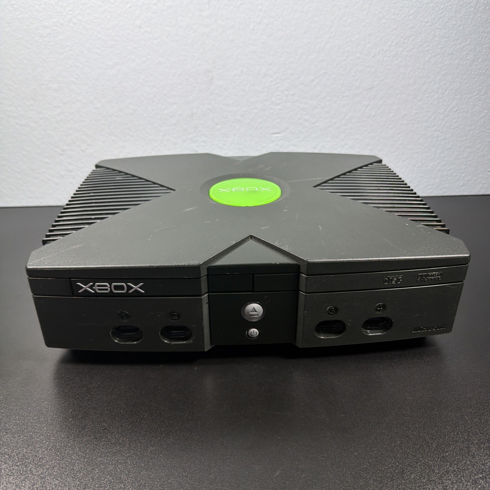 Microsoft Original Xbox Classic OG Console W/S Controller -tested