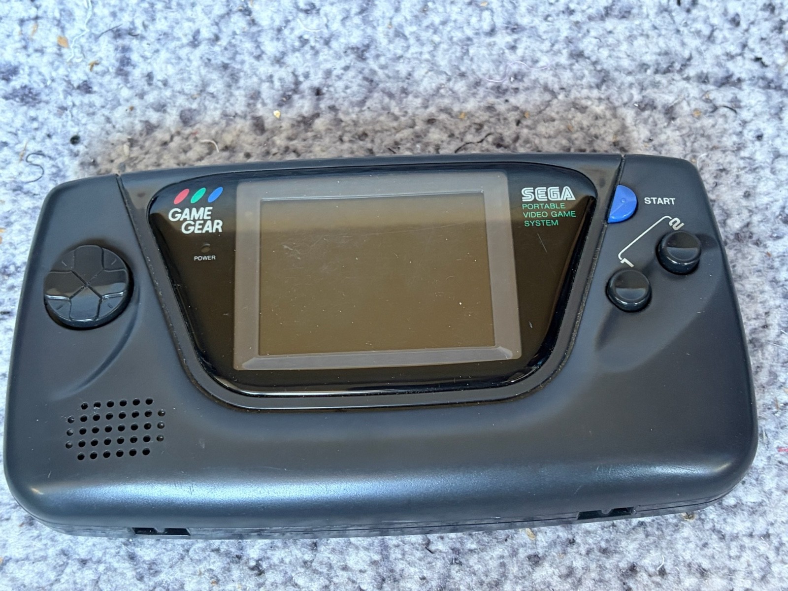 Sega Game Gear Console Rechargeable Battery Pack Carry Case Untested Bundle