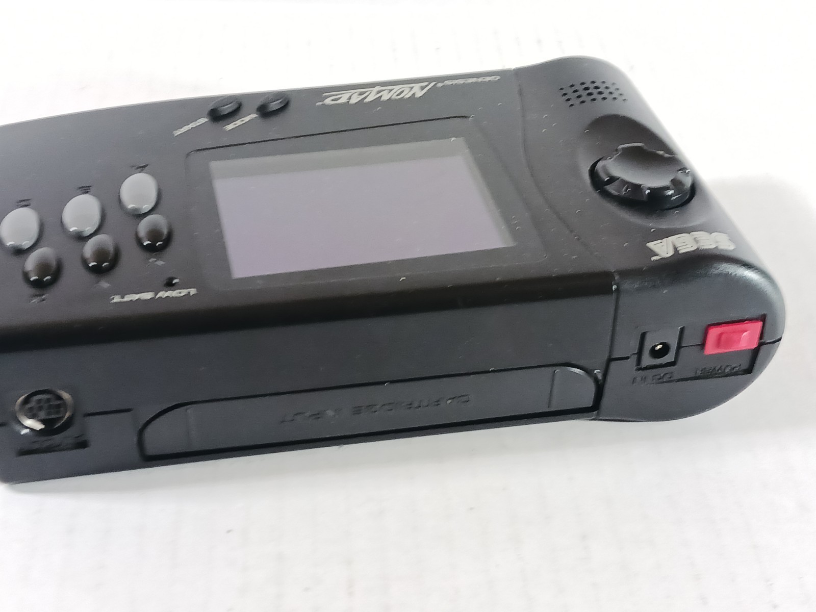 Sega Nomad Genesis Console Only Tested Sound Video Has Lines in Screen Recapped