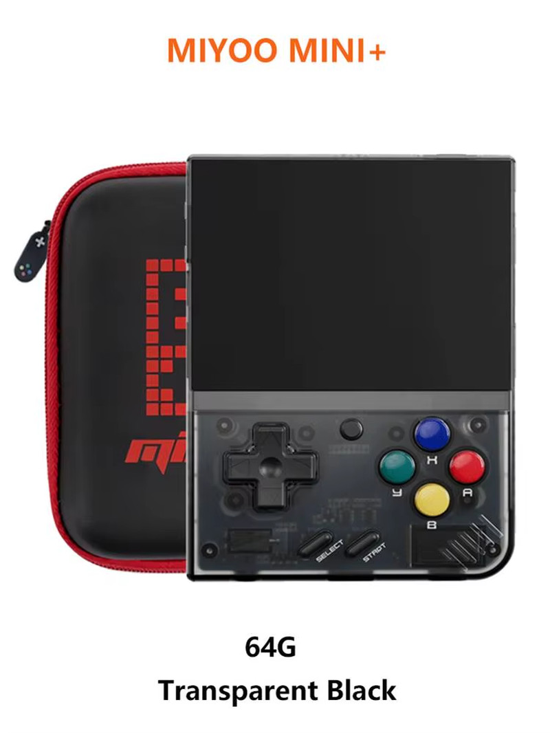 Mini plus Portable Retro Handheld Game Console 3.5-Inch IPS HD Screen Children’S