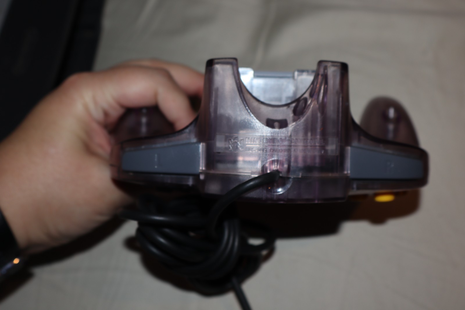 Nintendo 64 N64 Console TESTED WORKING w/ AC Adapter AV wire and Controller