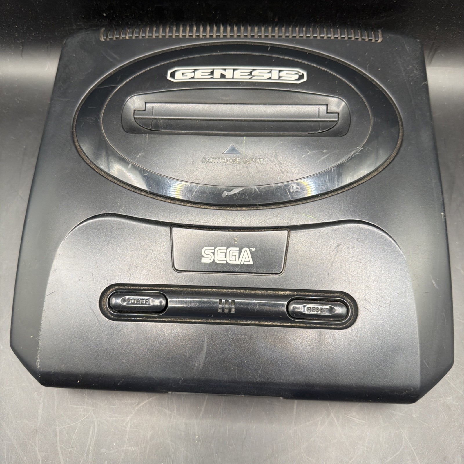 Original OEM Sega Genesis System Model 2 Console Complete w/ Wrestle Mania/sonic