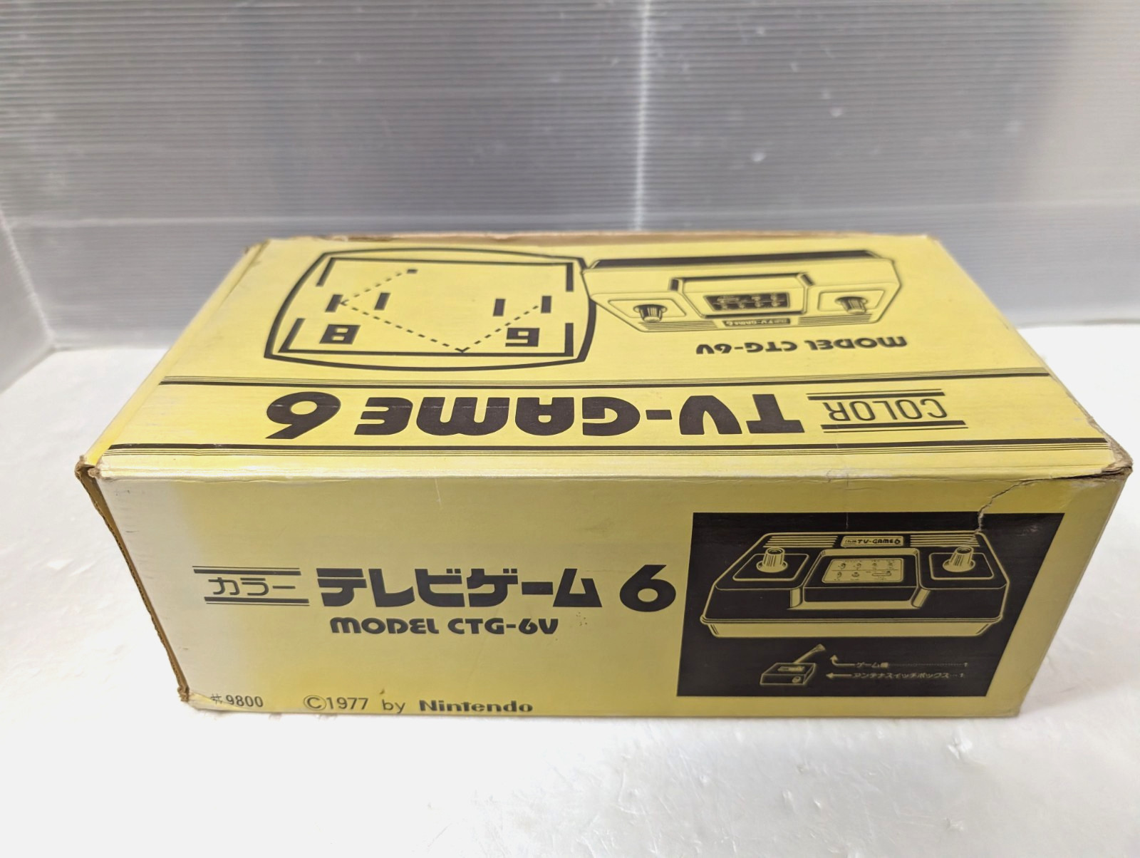 Nintendo Color TV Game 6 Console CTG-6V Japan Box Manual