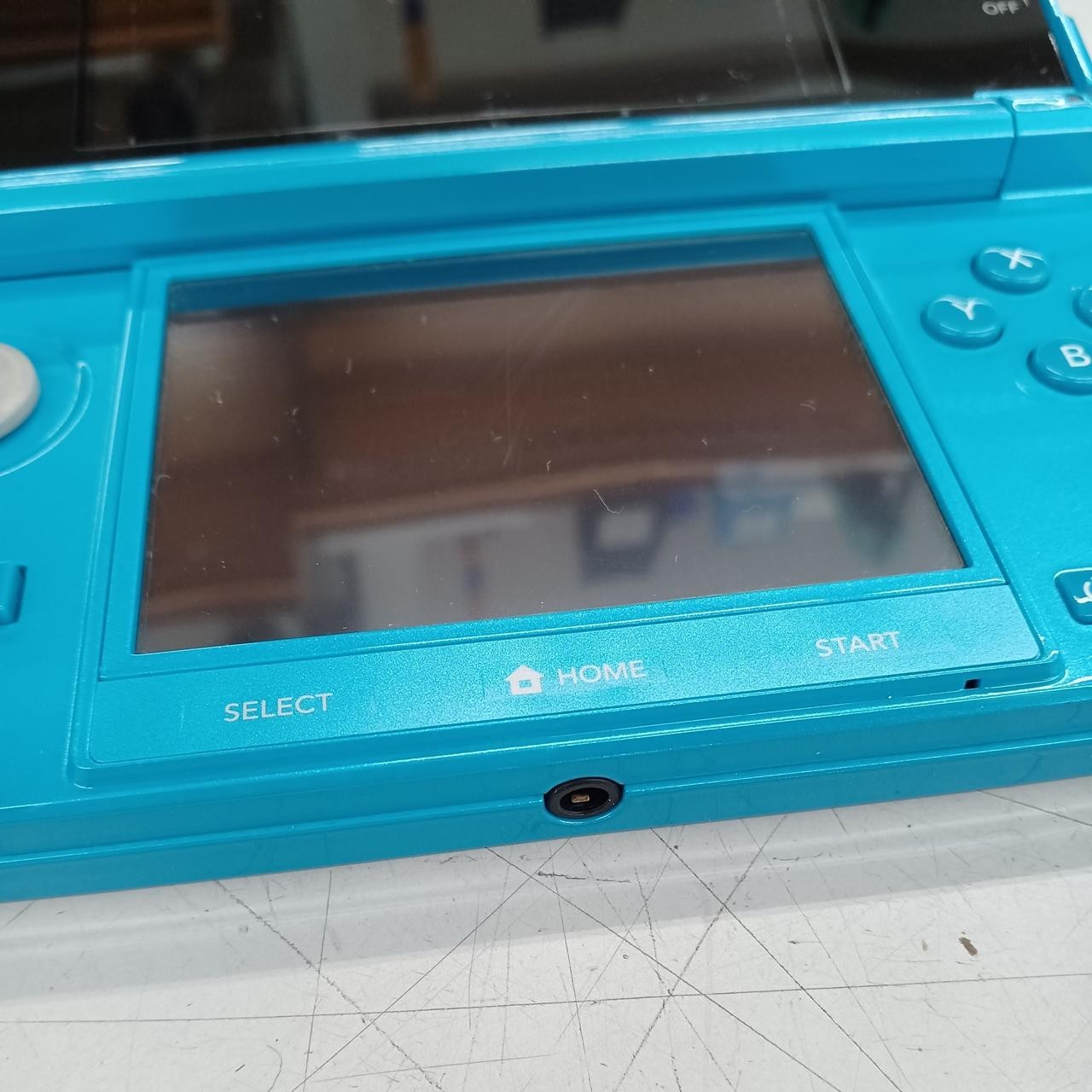 Nintendo 3DS Light Blue Console Japan Ver Tested & Working w/ Stylus Authentic