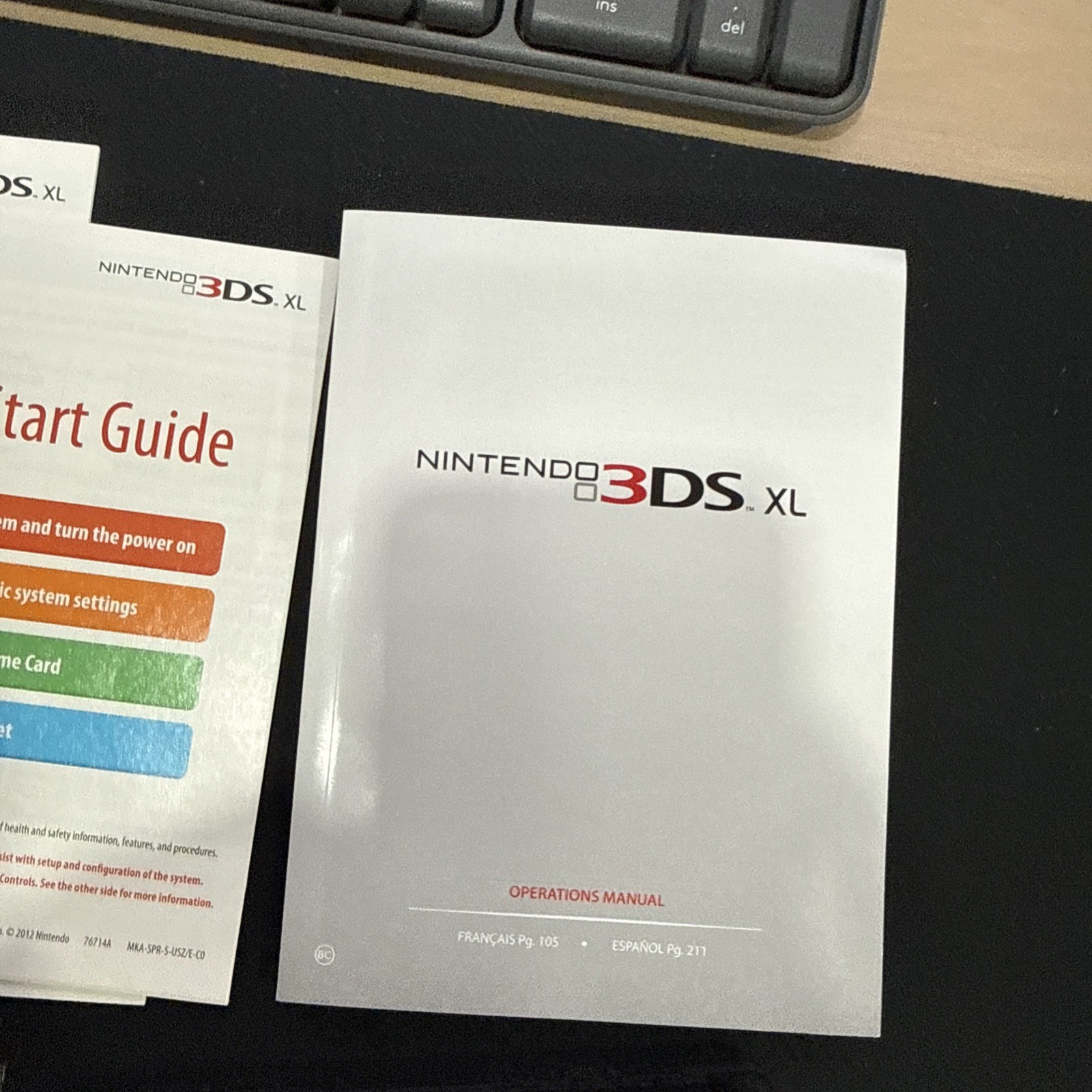 Nintendo 3DS XL – CIB Black, Authentic, Tested, Great Condition!