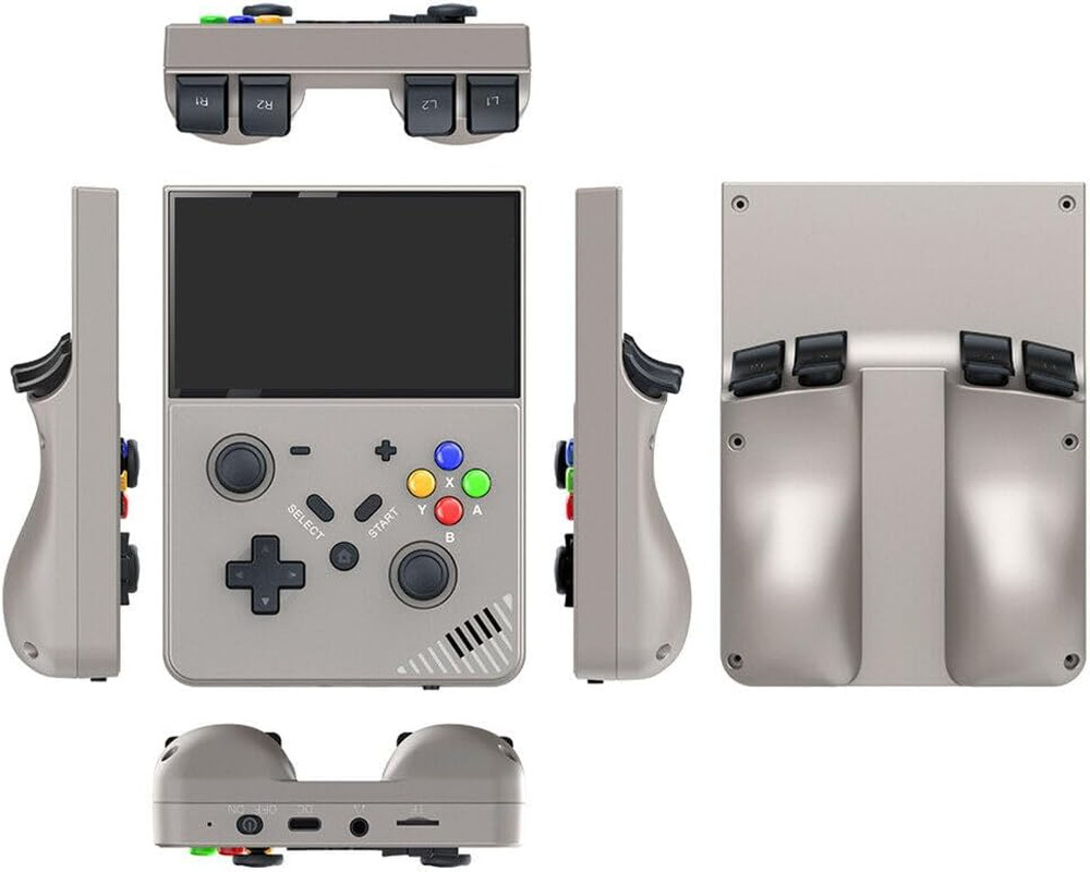 M18 Retro Handheld Game Console, Preinstalled Emulator Built-In 64G 20000+Games,