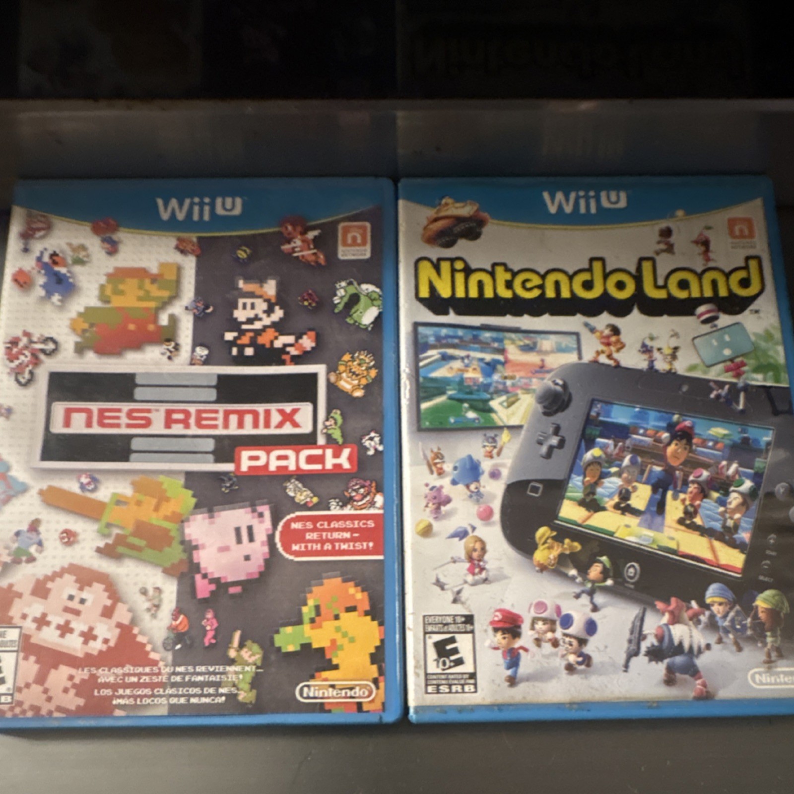 Nintendo Wii U WUP-101(02) 32GB Black Home Console with GamePad & 4 Wii U Games