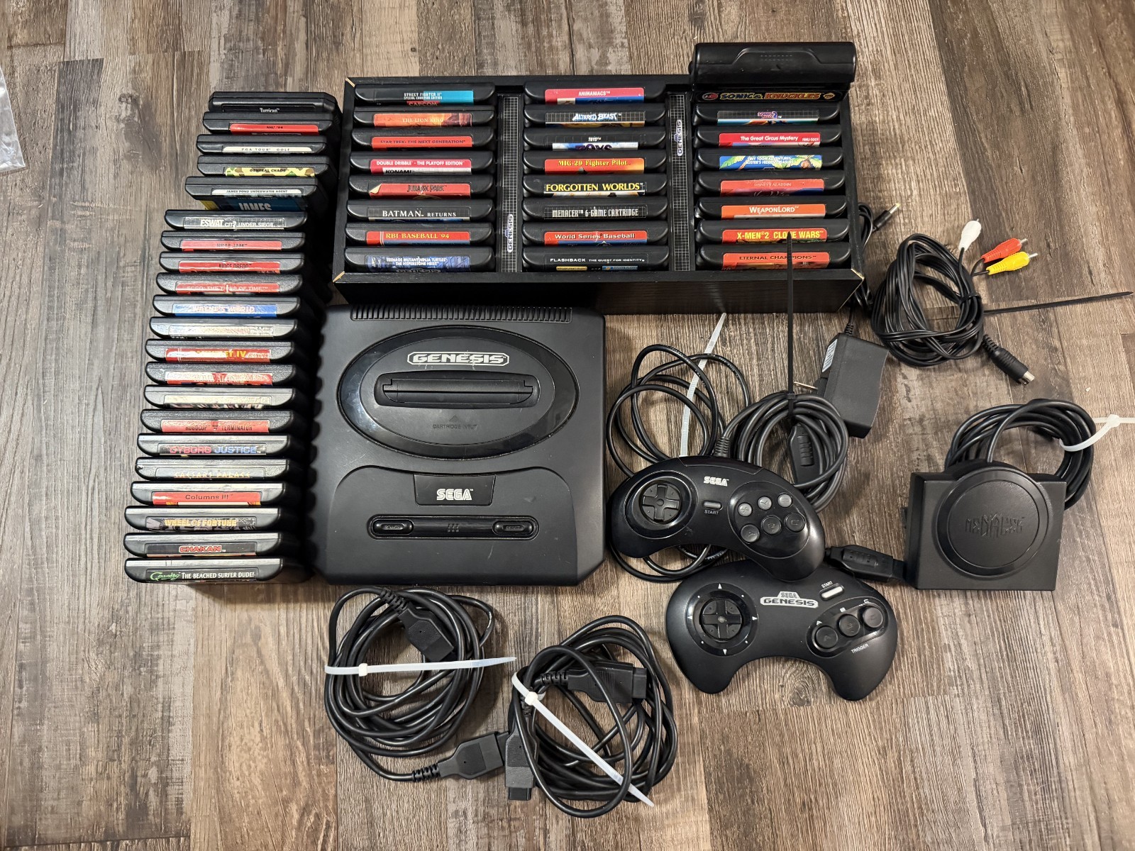 SEGA Genesis 2 Bundle: Console , 2 Controllers, 45 Games & More – Tested Working