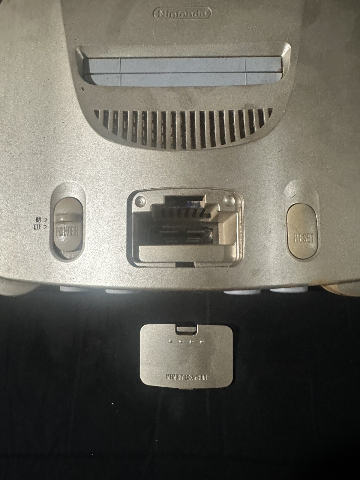 Nintendo 64 Gold Game Console NUS-001 Bundle with 1 Controller USA Model