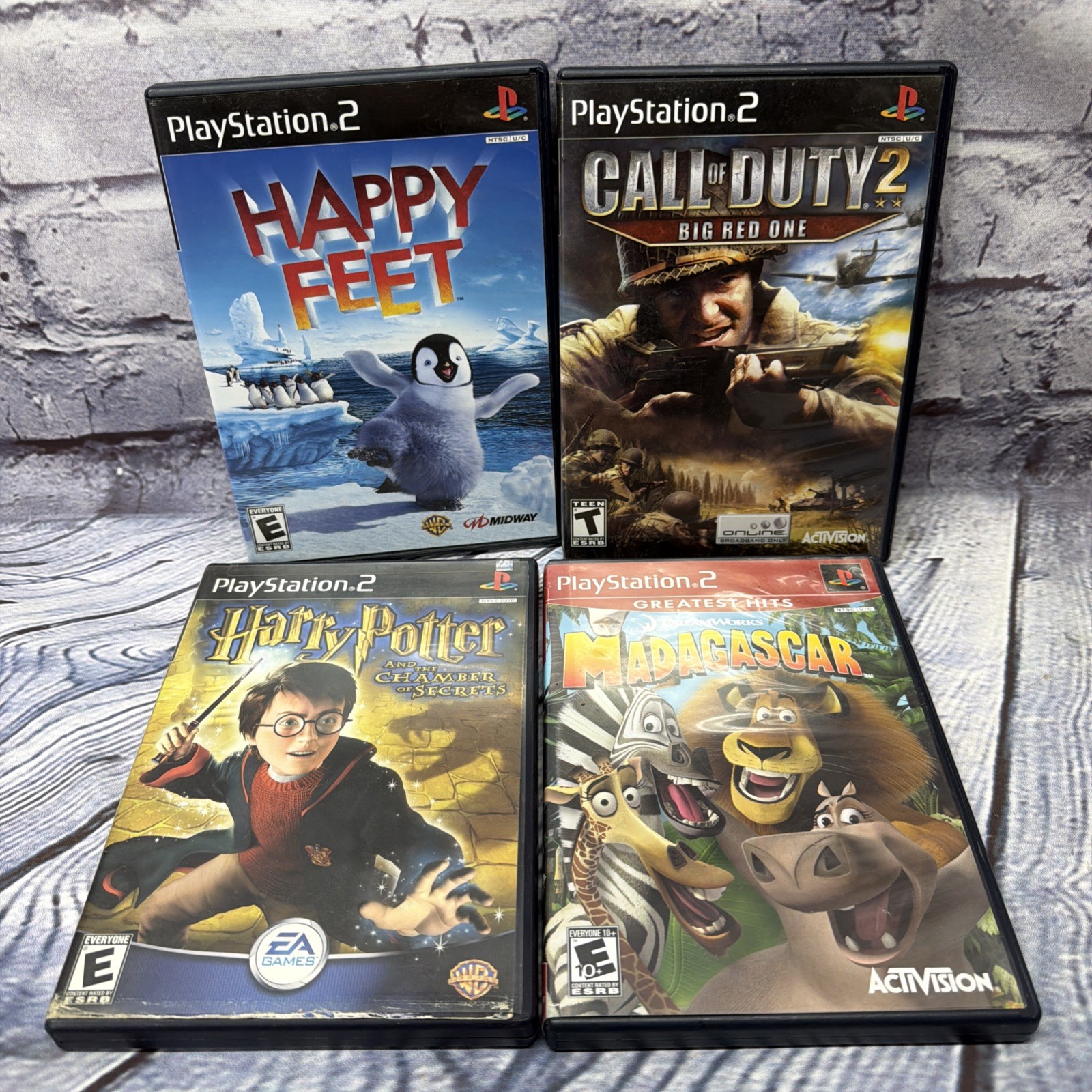 Sony PlayStation 2 Slim PS2 Console SCPH-90001 Bundle / Please Read Description